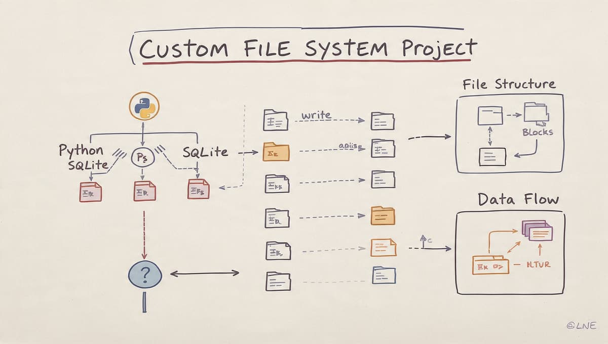 File System project screenshot